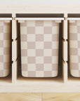 Checkered Trofast Tub Stickers