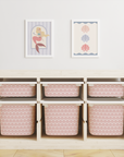 Scale Pattern Trofast Tub Stickers