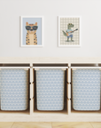 Scale Pattern Trofast Tub Stickers