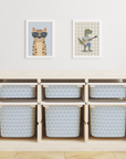 Scale Pattern Trofast Tub Stickers