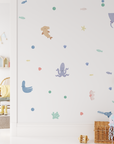 Pastel Under The Sea Wall Decals