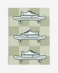 Wall Print: Skateboard Stack