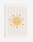 Sunny Stripes Wall Print