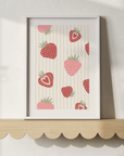 Strawberry Sweethearts Print