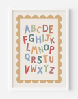 Alphabet Wall Print