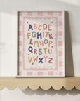 Alphabet Wall Print