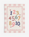 Numbers Wall Print
