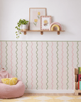 Wiggly Lines Wall Panel