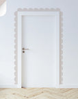 Neutrals Scalloped Border Decals - Stone - DW14. Borders