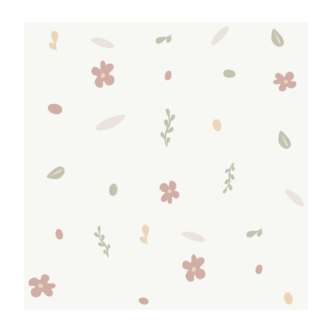 Boho Florals Wall Decal - DW2. Floral Decals