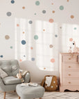 BOHO Polka Dot Wall Decal - DW0. Decals