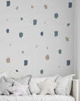 Brush Marks Neutral Wall Decal - DW1. Shape Decals