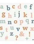 Classic Alphabet Wall Decal - Little Letters - DW10. Decals