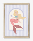 Coco the Mermaid Print - WP1. Wall Prints