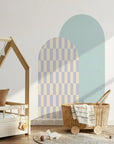 Combo Arches - Gingham Checkered & Rectangle - Rectangles