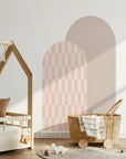Combo Arches - Gingham Checkered & Rectangle - Rectangles