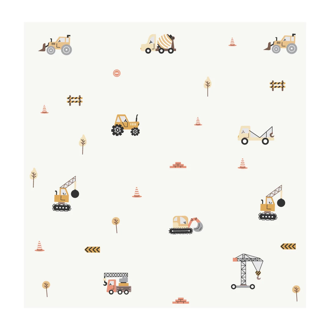 Construction Zone Wall Decals - DW9. Transport