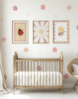 Daisy Floral Wall Decal - DW2. Decals