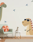 Dino Dudes Wall Decal - Warm - DW5. Animal Decals