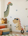 Dino Dudes Wall Decal - Warm - DW5. Animal Decals