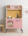 Duktig Kitchen Fruity Lemons - Pink Base Decals - Furniture