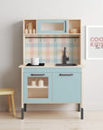 Duktig Kitchen Gingham Multi - Blue Base Decals - Furniture