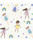 Fairies - Patterned - Large - Gold - DW6. Fantasy Decals