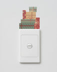 Festive Light Switch Decals: Set of 4 - Free Gift