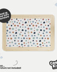 Flisat Table Abstract Dots Warm Decal - Furniture Decals