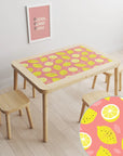 Flisat Table Fruity Lemons Decal DF3.