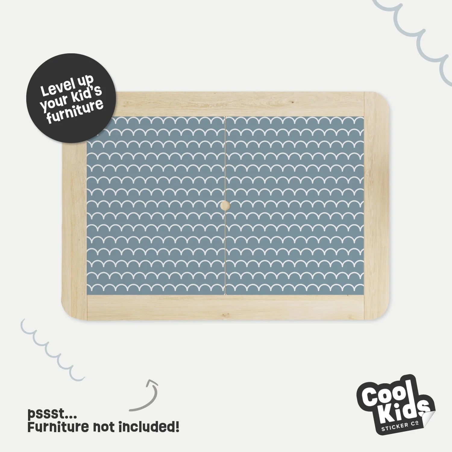 Flisat Table Scallops Decal - DF3.