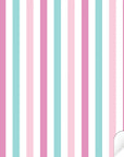 Flisat Table Stripes Decal - Pink - DF3.