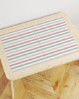 Flisat Table Stripes Neutral Decal - Furniture Decals