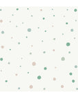 Green Polka Dots Wall Decal - Small Set - DW0. Dot Decals