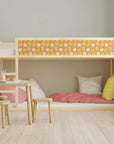 Kura Bed Fruity Lemons Decals - Furniture Decals - Kura Bed