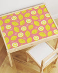 Latt Table Fruity Lemons Decal - Furniture Decals - Latt