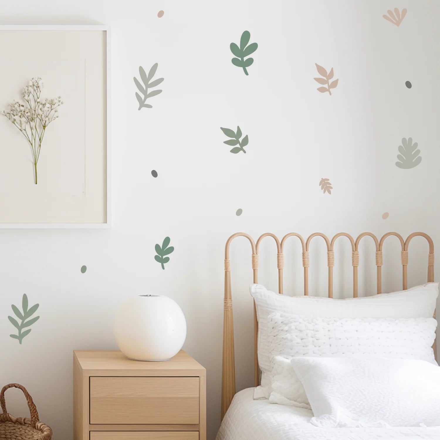 Leafy Greens Wall Decal DW2. Floral Decals