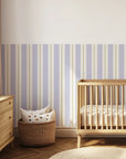 Lines & Stripes Wall Panels - Lavender Artichoke - DW11.