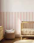 Lines & Stripes Wall Panels - Pink Lavender - DW11.