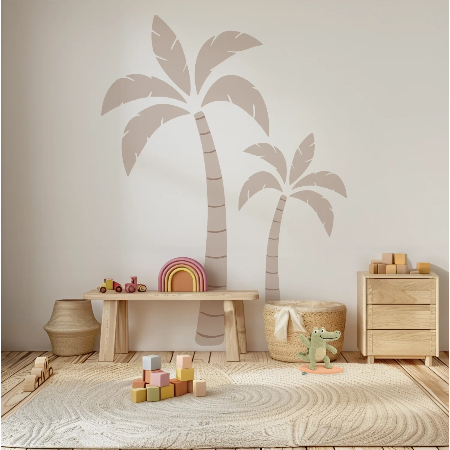 Palm Tree Wall Decal - Large - DW2. Floral Decals
