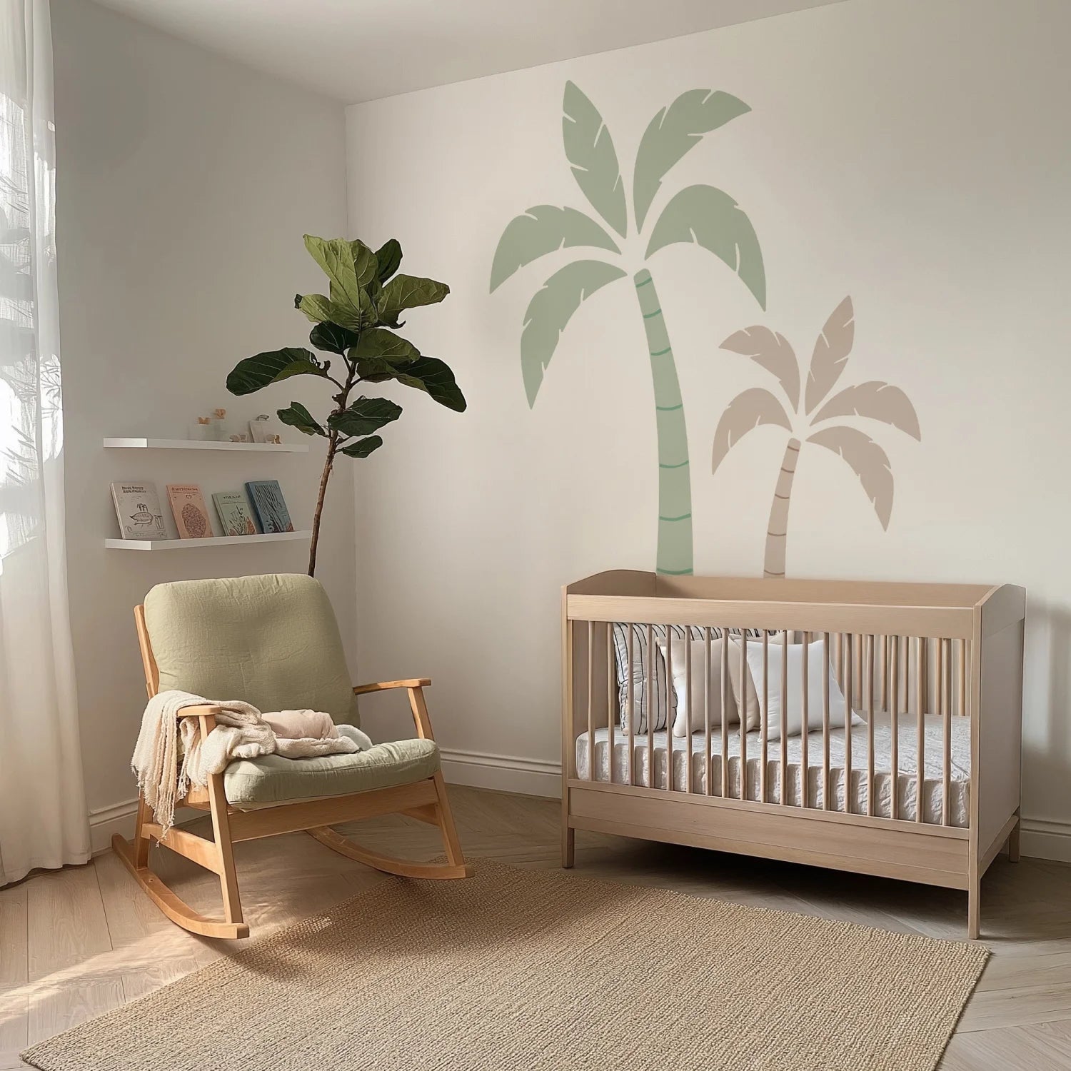 Palm Tree Wall Decal - Large - DW2. Floral Decals