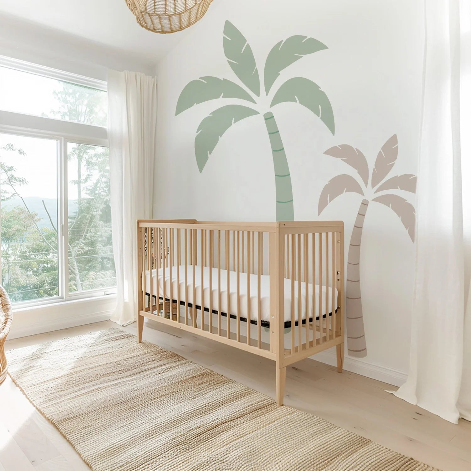 Palm Tree Wall Decal - Large - DW2. Floral Decals