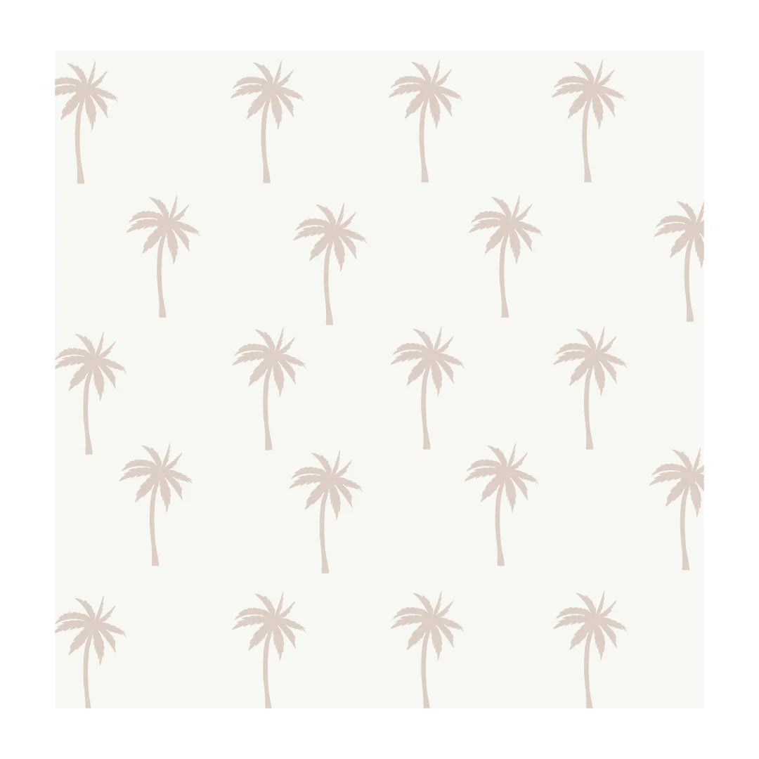Neutral Palm Wall Decals - Pattern - Small Set - DW2. Floral