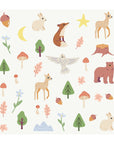 Pastel Woodland Animal Wall Decals - DW5.
