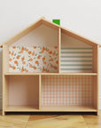 Peachy Pattern Flisat Dollhouse Decals - Furniture Decals