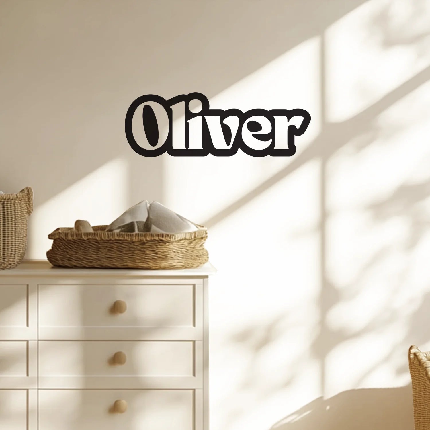 Personalised Name Decals - Bold Font - Black - DW13. Custom