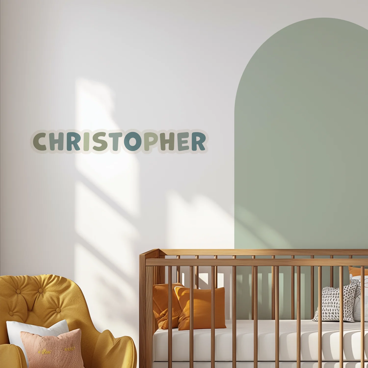 Personalised Name Decals - Playful - DW13. Custom names