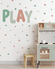 PLAY Letters Wall Decal - DW10. Alphabet Decals