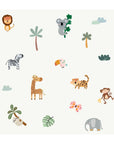 Playful Safari Animal Wall Decals - DW5.