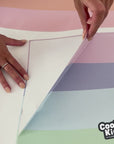 Rainbow Half Wall Decal